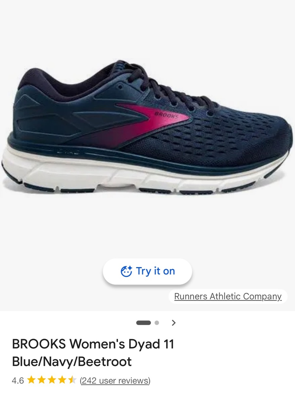 Brooks DYAD 11